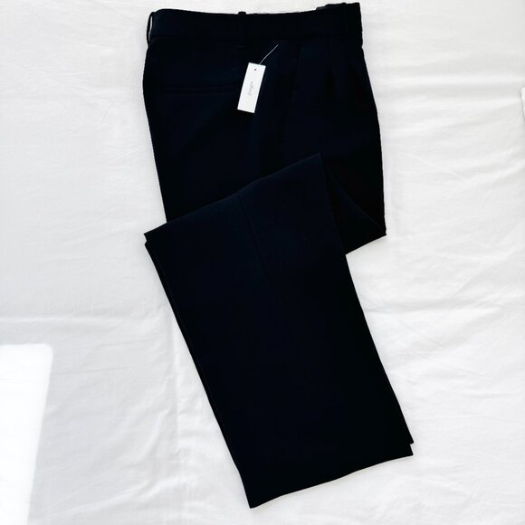 Aritizia Wilford Effortless Pant Japanese Crepette High Rise Wide Leg Size 10 - Picture 10 of 13